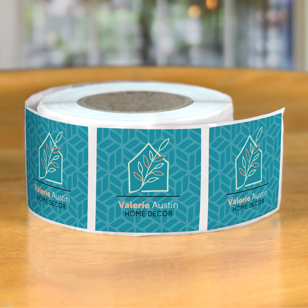 Square Roll Labels