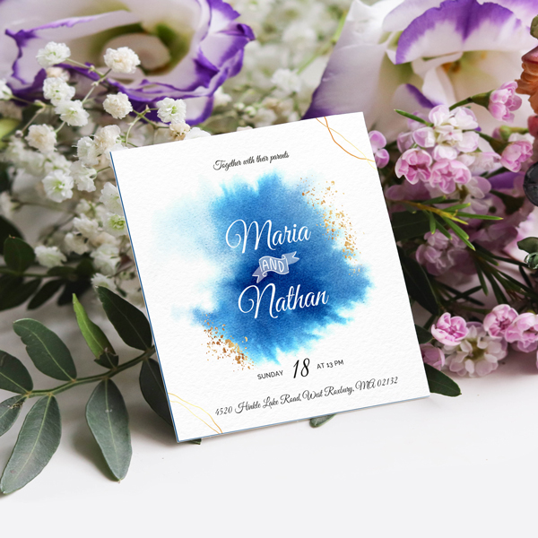 5" x 5" Invitations