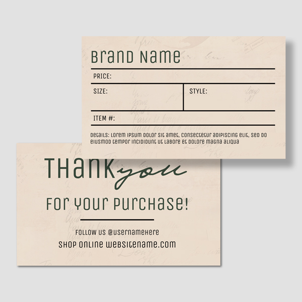Clothing Tag 