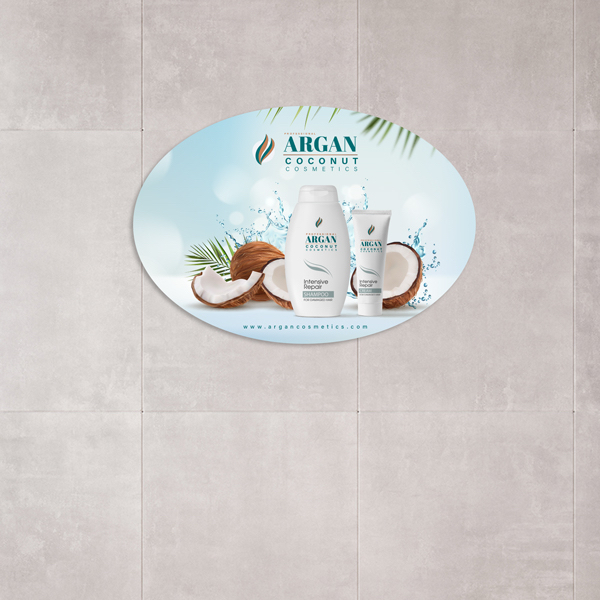 Oval Foam Board