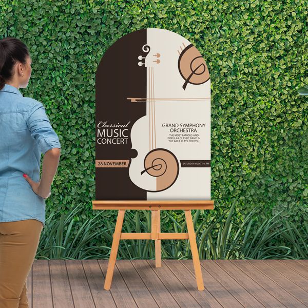 Half Circle Foam Boards