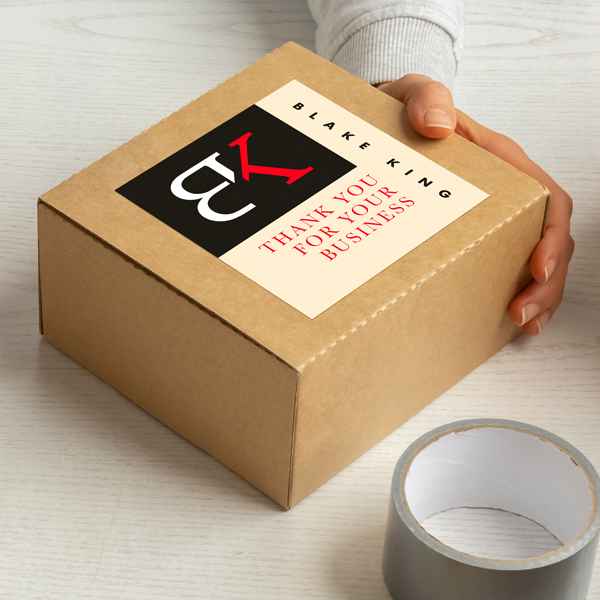 5" x 5" Square Roll Labels