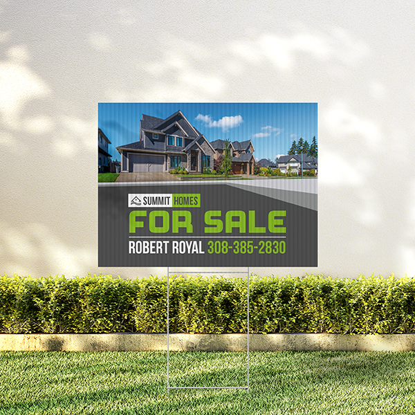 Rectangle Yard Signs 