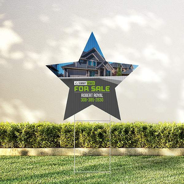 Star Yard Signs 