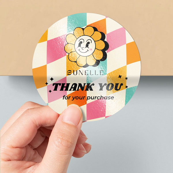 3" Circle Stickers 
